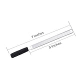 IDOU Toe Nail Files for Thick Nails,Stainless Steel Nail File 4 sides 7 inch Length,Nail Files for Men Seniors & Dogs