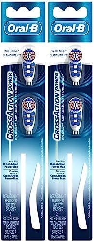Oral B CrossAction Power Whitening Replacement Head-2 ct, 2 pk
