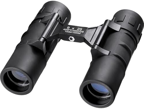 BARSKA Focus Free 9x25 Compact Binocular