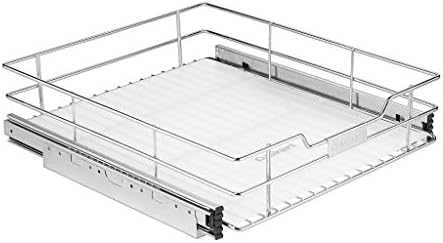 CUISINART 17" Sliding Cabinet Organizer, Chrome Finish