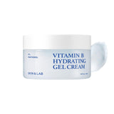 [SKIN&LAB] Vitamin B Hydrating Gel Cream, Hyaluronic Acid and Ceramide, After Sun Care Face Moisturizer, Korean Skincare for After Sun Care, Fragrance-free, 3.38 Fl. Oz.