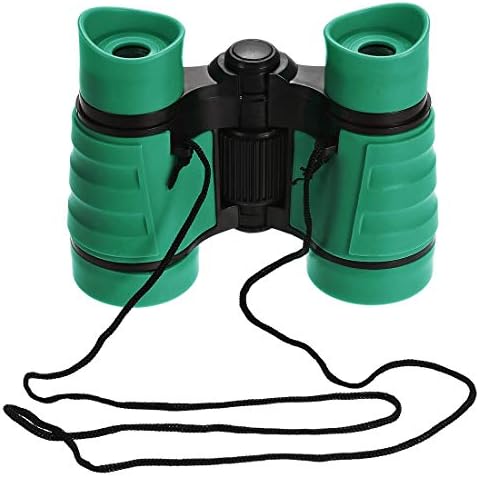 uxcell Binoculars 4X30 Compact Foldable Binoculars Shock Proof Green with Neck Strap for Bird Watching Hiking Camping