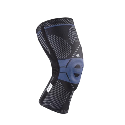 Bauerfeind - GenuTrain P3 - Patella Knee Support - for Misalignment of The Kneecap - Left Knee - Size 5 - Color Black