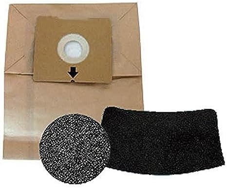 Bissell 5 Bag & Filter Kit for 4122 Zing Bagged Canister, New Genuine OEM Part, 1480