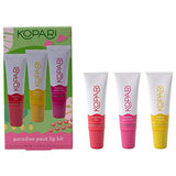 Kopari Coconut Lip Glossy (0.35 Oz (Pack of 3), Variety)