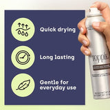 Toppik Colored Hair Thickener, Medium Brown, Volumizing Root Touch Up Concealer Hair Color Spray, Colored Spray for Root Touch Up, Cover Up, Hair Thickening, Hair Building Fiber Spray, 5.1oz Spray