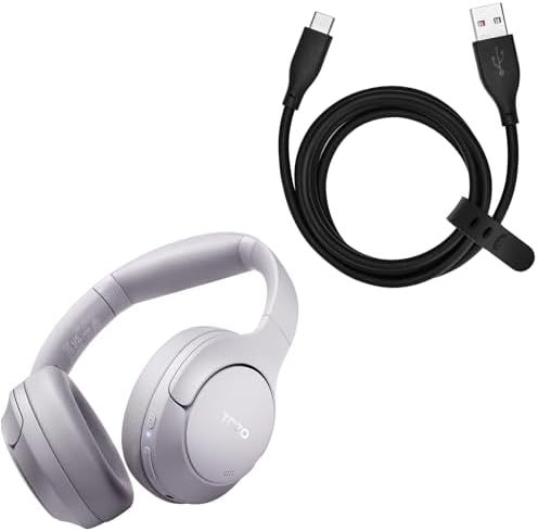 TOZO HT2 Hybrid Active Noise Cancelling Headphones USB-C to USB-A Charging Cable HT2