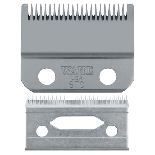 Wahl Professional 2 Hole Stagger Tooth Clipper Blade Replacement Fits Cordless Magic Clip