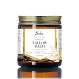 SULU ORGANICS Natural Whipped Tallow Balm for Face and Body, Natural Moisturizer made with Grassfed Beef Tallow- 4 oz/113 g (Lemon)
