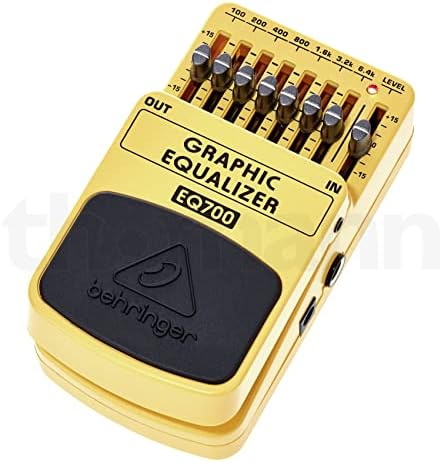 Behringer EQ700 7-Band Ultimate Graphic Equalizer Pedal