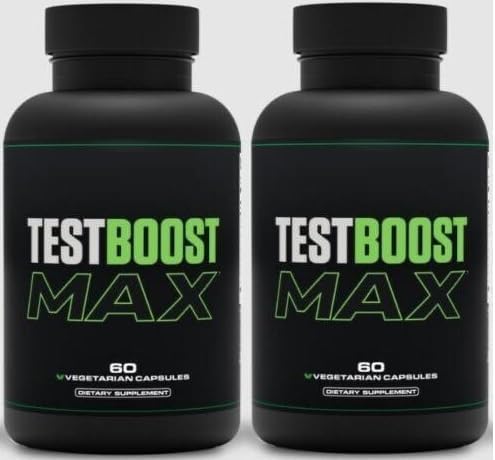 T.E.S.T B.o.o.s.t Max T.e.s.t.o.s.t.e.r.o.n.e Build Muscle Men Weight Loss Pack of 2