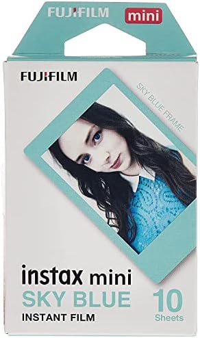 Fujifilm Instax Mini Sky Blue Film - 10 Exposures