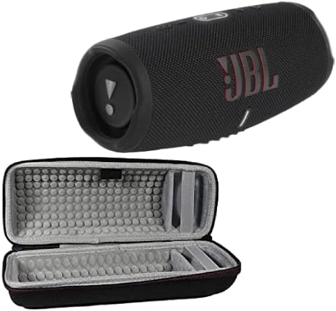 JBL Charge 5 - Portable Bluetooth Speaker with Exclusives Hardshell Travel Case with IP67 Waterproof and USB Charge Out (Black), Charge 5 with Case