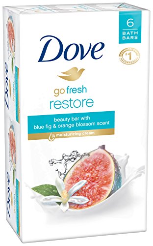 Dove go fresh Beauty Bar, Restore 4 oz, 6 Bar