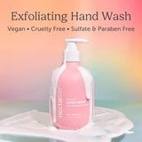 Nectar Life Hand Wash 14oz, Exfoliating and Moisturizing Hand Soap with Volcanic Pumice, Jojoba Oil & Shea Butter, Fruit Smoothie Scent