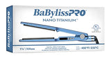 BaBylissPRO Nano Titanium Ionic Flat Iron Hair Straightener, 1 3/4" Hair Straightener Iron for Smooth, Shiny, Frizz- Free Hair and All Hair Types