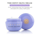 TATCHA The Dewy Skin Cream | Rich Face Cream to Hydrate, Plump and Protect Dry and Combo Skin | 10 ml / 0.34 oz