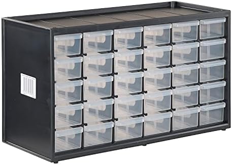 CRAFTSMAN Storage Organizer, 30 Small Drawer Modular Storage System, Easily Stackable (CMST40730)
