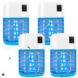 Indoor Bug Zapper,4 PCS Fly Zapper Indoor,Insect Traps for Indoor with Blue Lights,Mosquito Killer for Kids & Pets,Bug Indoor for Living Room, Kitchen, Bedroom, Baby Room, Office (4 Pack)