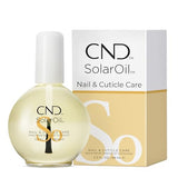 CND SolarOil Cuticle Oil, Natural Blend Of Jojoba, Vitamin E, Rice Bran and Sweet Almond Oils, Moisturizes and Conditions Skin, Pack Of 1, 2.3 oz.