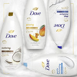 Dove Purely Pampering Body Wash for Dry Skin Coconut Butter and Cocoa Butter Effectively Washes Away Bacteria While Nourishing Your Skin 22 oz 4 count