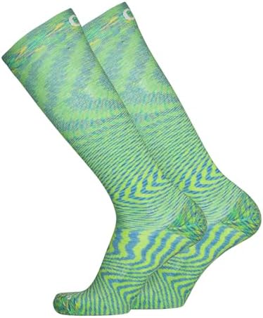 Medical Grade Compression Socks for Men & Women 15-20 mmHg by OrthoSleeve (Nebula, Large)