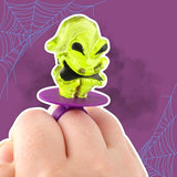 Imaginings 3 The Nightmare Before Christmas Lollipop Rings, Individually Wrapped Decorated Suckers, Halloween 2024 Candy, 18 Count