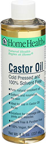 HOME HEALTH Castor Oil Cold Pressed & Cold Processed, 8oz