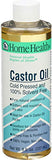 HOME HEALTH Castor Oil Cold Pressed & Cold Processed, 8oz