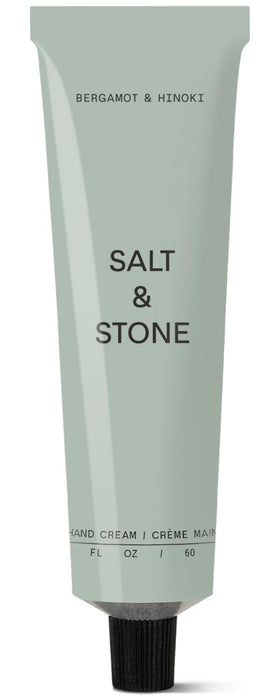 Salt & Stone Hand Cream for Women & Men | Hydrates, Nourishes & Softens Skin | Restores Dry Cracked Hands | Fast-Absorbing | Cruelty-Free & Vegan | Neroli & Basil 2 fl oz
