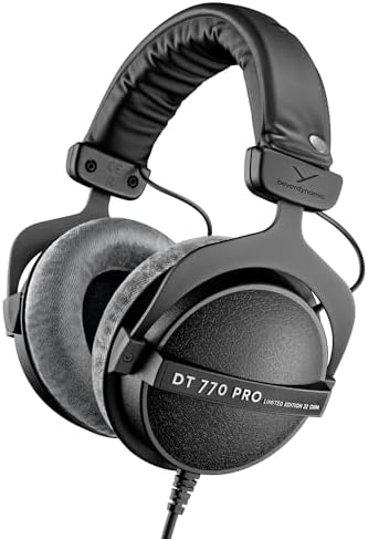 beyerdynamic DT 770 Pro 32 ohm Limited Edition Professional Studio Headphones, Gray