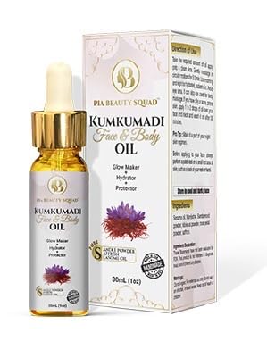 Kumkumadi Moisturizing, hydrating, brightening Face and Body and oil/tailam for Dry Skin | Daily Moisturizer | Mineral Oil-Free | Fragrance Free | 1 Ounce | Ancient Glow Serum, oil for hyperpigmentati