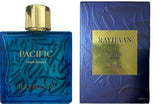 RAYHAAN Pacific for Men Eau de Parfum Spray, 3.4 Ounce