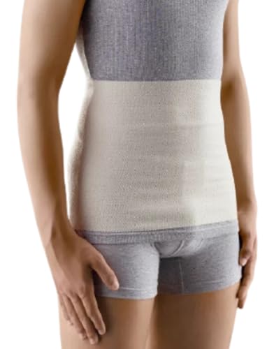Deluxe Medical Grade Angora & Merino Wool Warming Belt, Rheumatic Back Pain Thermal Brace, RADICULITIS Warmer, Lumbar Kidney Support (Small)