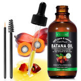 VXHDAG Batana Oil - 100% Pure & Natural from Honduras for Hair Growth, Eliminates Split Ends, Enhances Radiance & Nourishment for All Hair Types, 2.02 fl oz