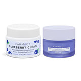 Farmacy Cleanse & Treat Duo - Makeup Remover Cleansing Balm & 10% Niacinamide Facial Mask - The Perfect Nighttime Skincare Routine