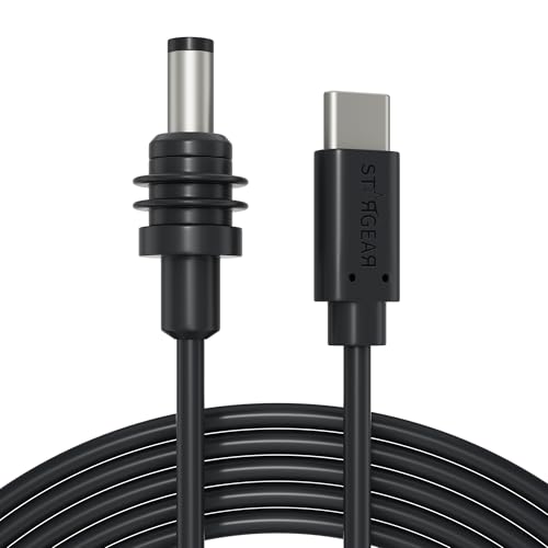 Starlink Mini USB C Cable, USB C to DC Power Cable 6.5FT/2M, 100W Type C to Waterproof DC Starlink Mini Accessories Compatible with Power Bank 65W+ PD Source