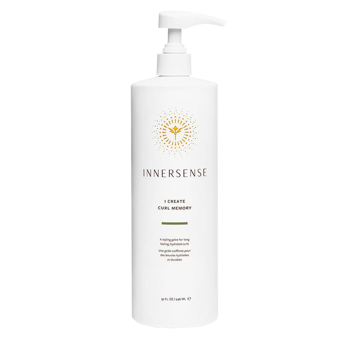INNERSENSE Organic Beauty - I Create Curl Memory Gel | Non-Toxic, Cruelty-Free Haircare (32 oz | 946 ml)