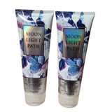 Bath and Body Works 2 Pack Moonlight Path Ultra Shea Body Cream 8 Oz.