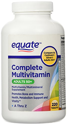 EQUATE Mature Adults 50+ Multivitamin 220c
