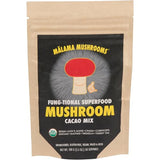 8-Mushroom Hot Cacao Mix by Malama, Organic Fruiting Body Mushroom Blend featuring Lion's Mane, Reishi, Cordyceps, Chaga, Turkey Tail, Superfood Adaptogenic Unsweetened Mushroom Cacao Mix