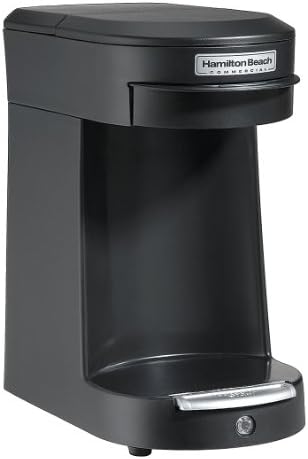 Hamilton Beach Commercial HDC200B Hospitality 1 Cup Pod Coffeemaker, Black