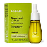 ELEMIS Superfood Facial Oil, Concentrated Lightweight, Nourishing Daily Face Oil Hydrates and Smoothes Skin for a Healthy, Glowing Complexion