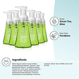 Method Foaming Hand Soap, Green Tea + Aloe, Biodegradable Formula, 10 Fl Oz (Pack of 6)