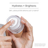 PCA SKIN HydraBright Hydrating Moisturizer for Face, Brightening Cream for Face with Squalane and Niacinamide, 1.69 oz Jar