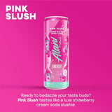 Alani Nu PINK SLUSH Sugar Free, Low Calorie Energy Drinks | 200mg Caffeine | Paris Hilton x Alani Nu | Biotin B Vitamins | Zero Sugar | 5 Calories | 12 Fl Oz Cans (12 Pack)