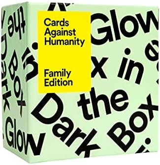Cards Against Humanity Family Edition: Glow in The Dark Box • 300-Card Expansion
