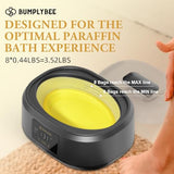 BUMPLYBEE Paraffin Wax Machine for Hand and Feet - 3500ml Hot Wax Hand Wax Machine with 8 Pcs Ginger Paraffin Bath Wax, Foot Wax Paraffin Foot Care Kit, Hand Wax Machine, Moisturizing and Exfoliating