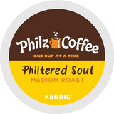 Philz Coffee Philtered Soul K-Cup® Pod Coffee, Single Serve Keurig® K-Cup® Pods, Medium Roast Coffee, 20 count