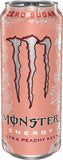 Monster Energy Ultra Peachy Keen, Sugar Free Energy Drink, 16 oz (Pack of 15)